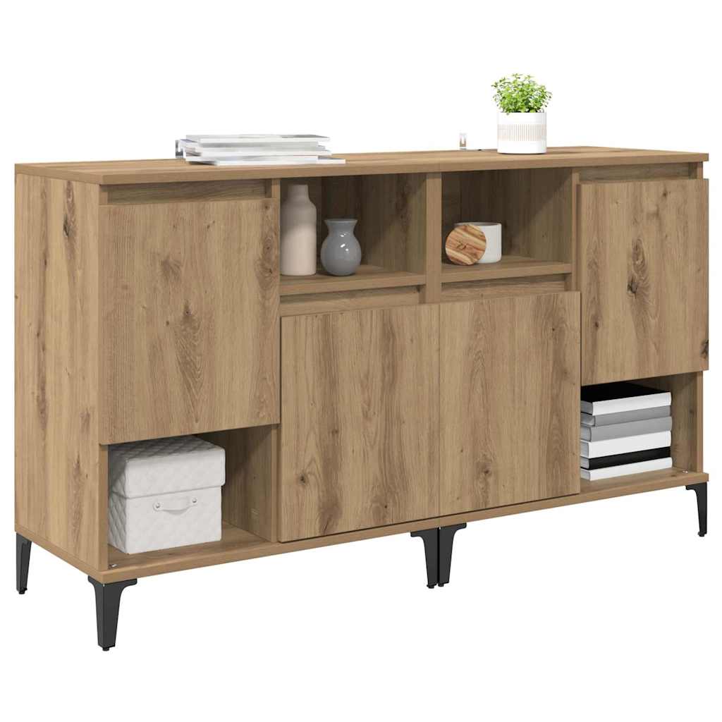 Sideboards 2 pcs Rovere artigianale 60 x 35 x 70 cm