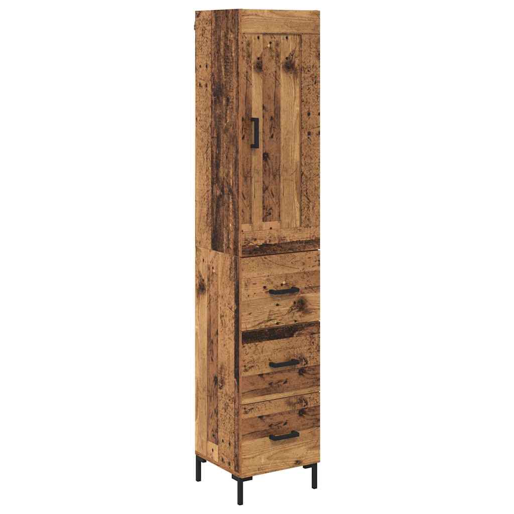Credenza Legno vecchio 34,5 x 34 x 180 cm Legno multistrato