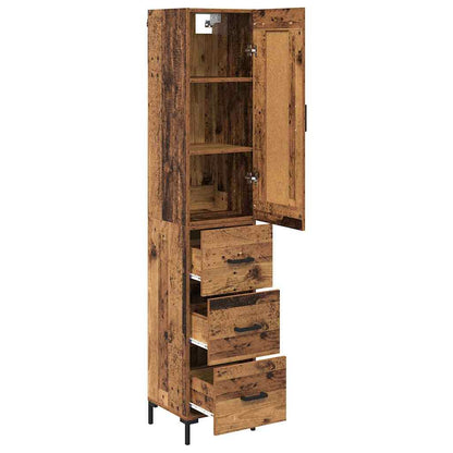 Credenza Legno vecchio 34,5 x 34 x 180 cm Legno multistrato