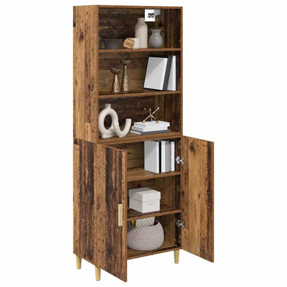 Credenza Legno vecchio 69,5 x 32,5 x 180 cm Legno multistrato