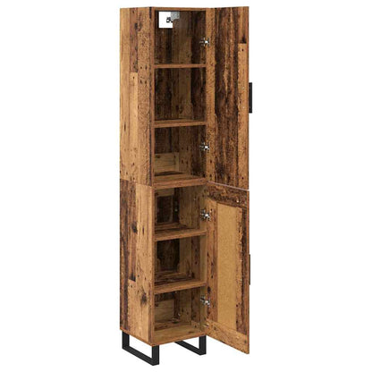 Credenza Legno vecchio 34,5 x 34 x 180 cm Legno multistrato