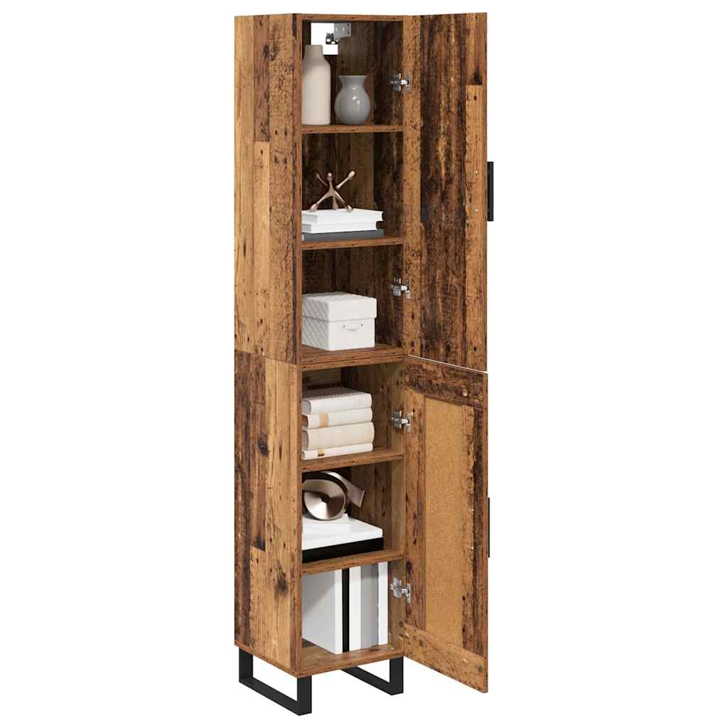 Credenza Legno vecchio 34,5 x 34 x 180 cm Legno multistrato