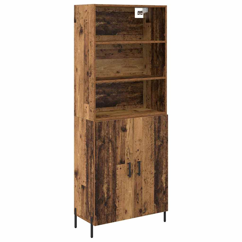 Credenza Legno vecchio 69,5 x 32,5 x 180 cm Legno multistrato
