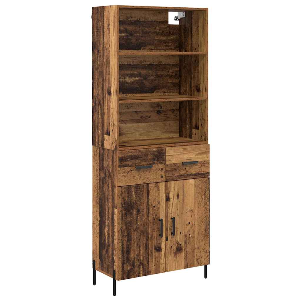 Credenza Legno vecchio 69,5 x 32,5 x 180 cm Legno multistrato