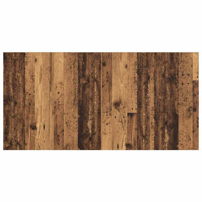 Testata con Comodino 3 pcs Legno vecchio Legno multistrato