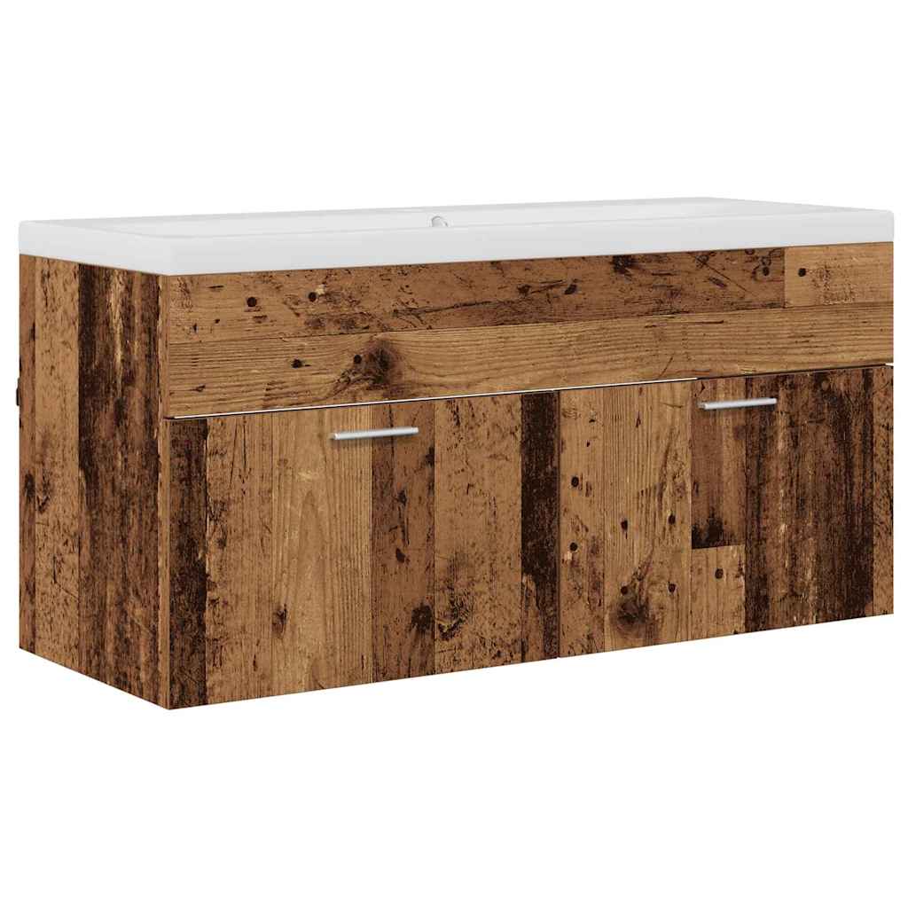 Mobile da Bagno con porta Legno vecchio 100 x 38,5 x 46 cm