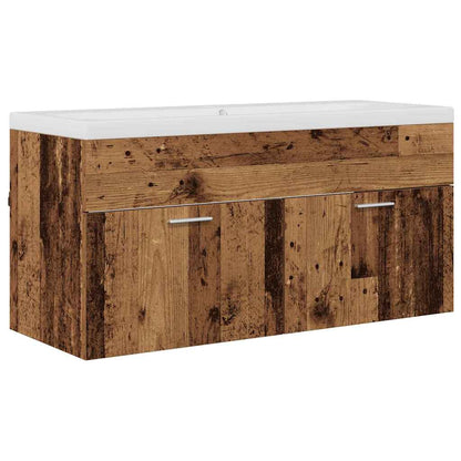 Mobile da Bagno con porta Legno vecchio 100 x 38,5 x 46 cm