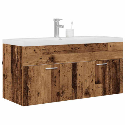 Mobile da Bagno con porta Legno vecchio 100 x 38,5 x 46 cm