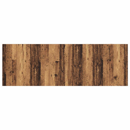 Testata con Comodino 3 pcs Legno vecchio Legno multistrato