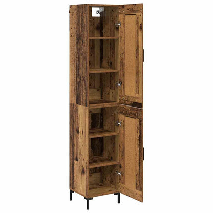 Credenza Legno vecchio 34,5 x 34 x 180 cm Legno multistrato