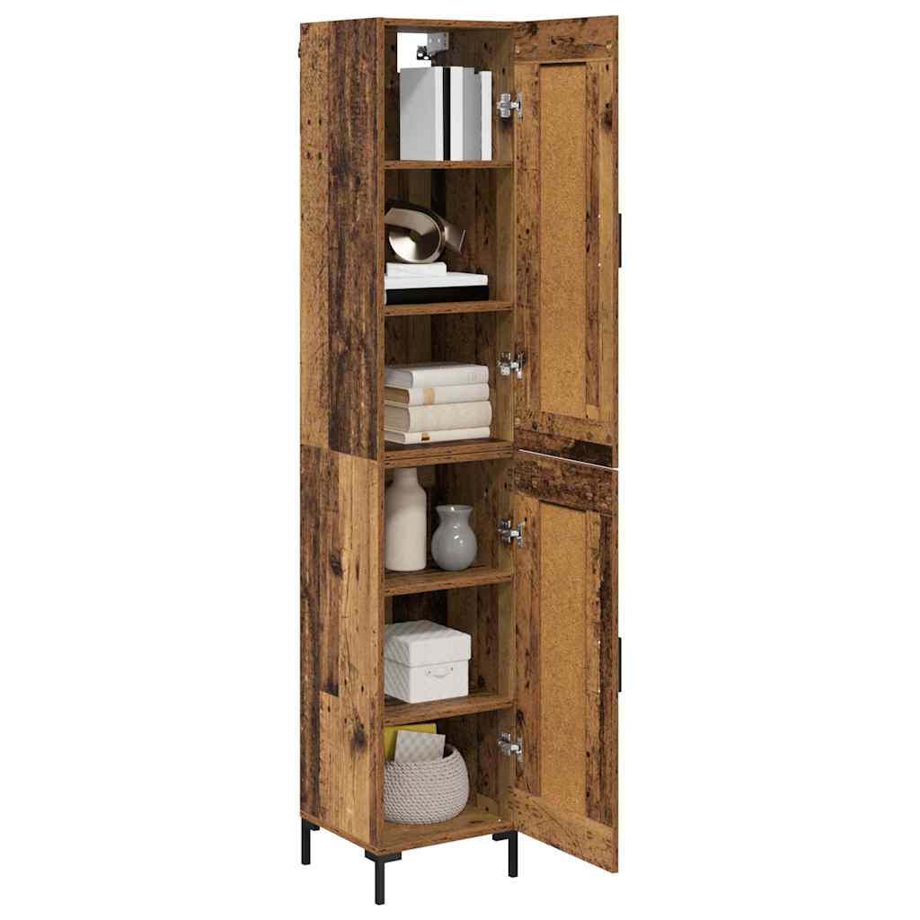 Credenza Legno vecchio 34,5 x 34 x 180 cm Legno multistrato