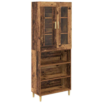 Credenza Legno vecchio 69,5 x 34 x 180 cm