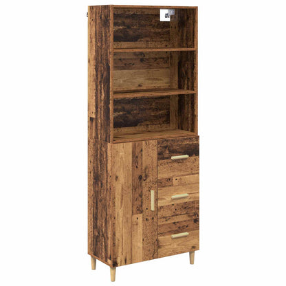 Credenza Legno vecchio 69,5 x 32,5 x 180 cm Legno multistrato