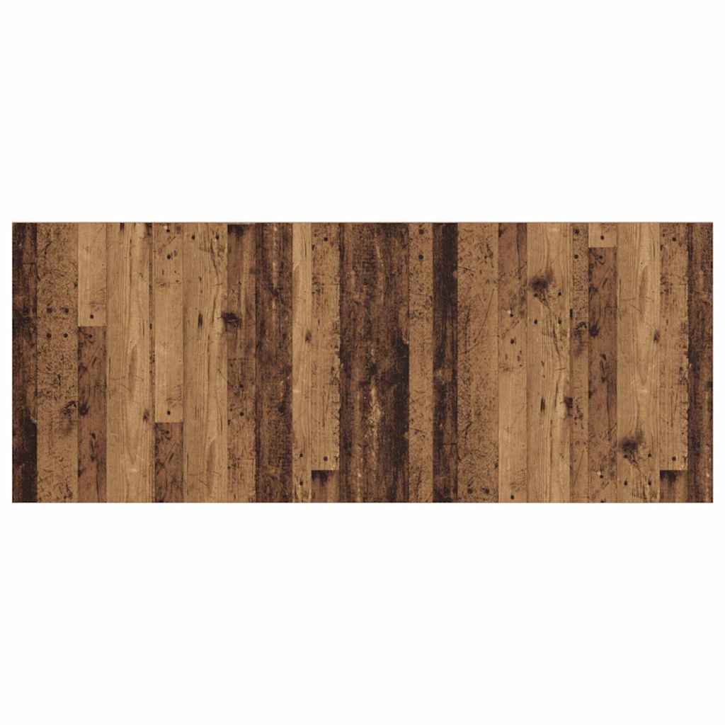 Testata con Comodino 3 pcs Legno vecchio Legno multistrato