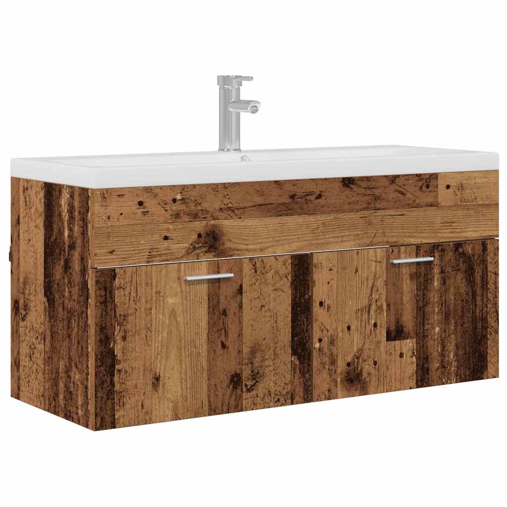 Mobile da Bagno con porta Legno vecchio 100 x 38,5 x 46 cm