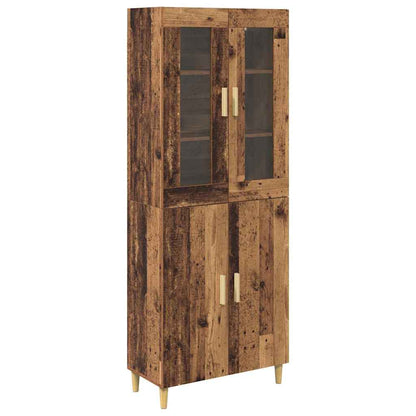 Credenza Legno vecchio 69,5 x 34 x 180 cm