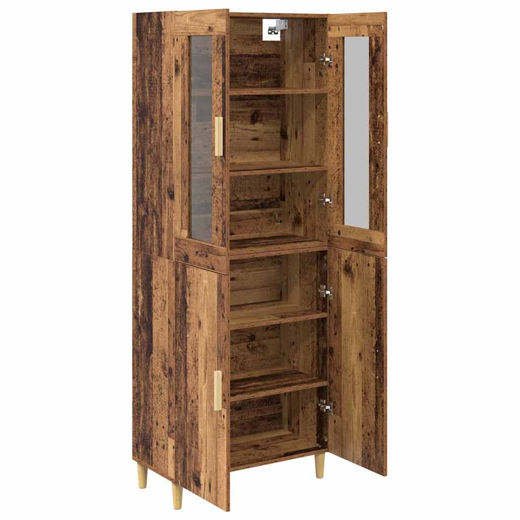 Credenza Legno vecchio 69,5 x 34 x 180 cm