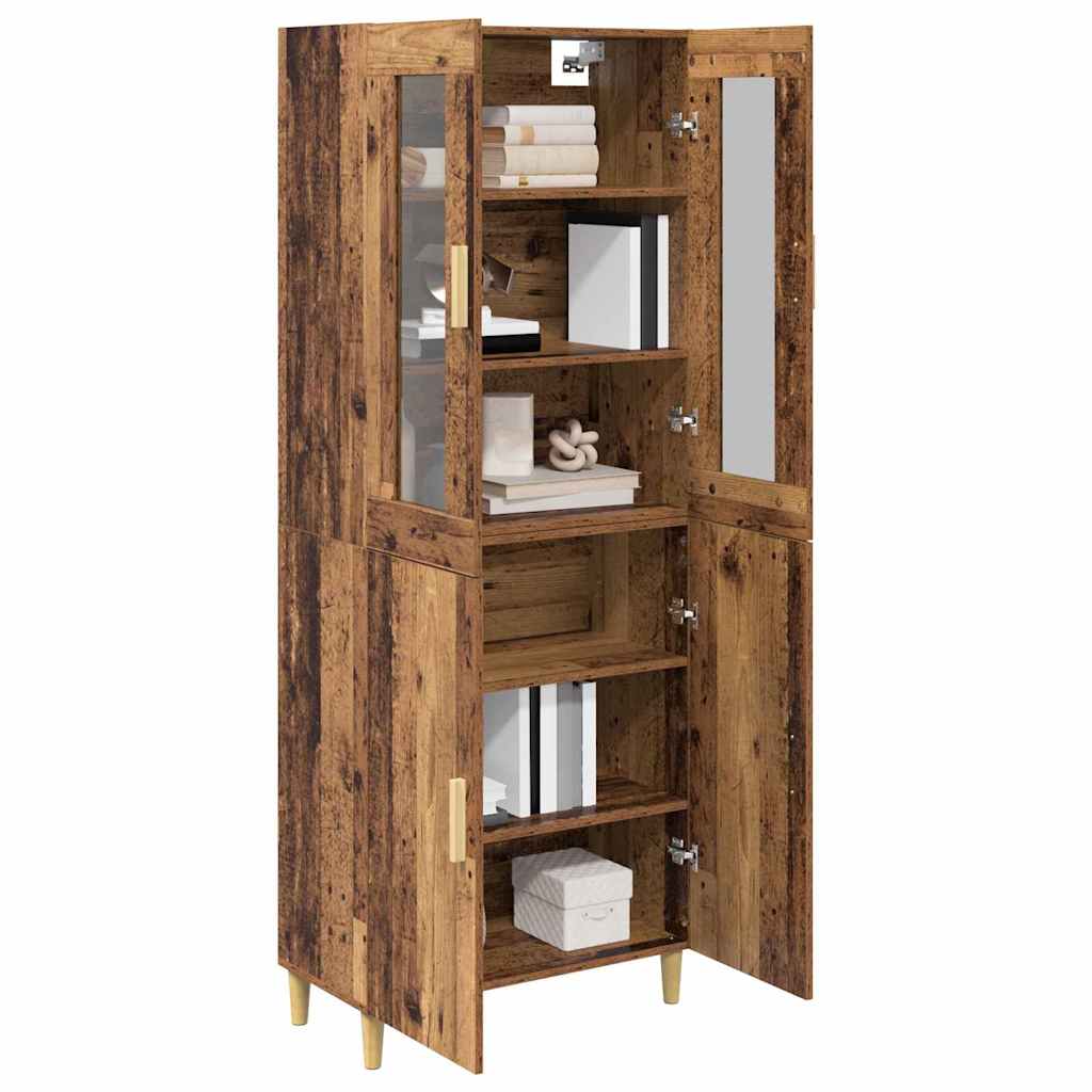 Credenza Legno vecchio 69,5 x 34 x 180 cm