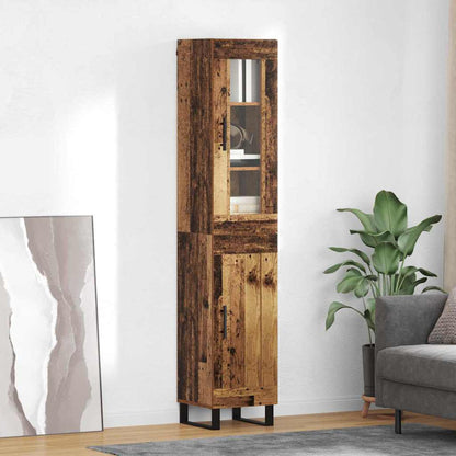 Credenza Legno vecchio 34,5 x 34 x 180 cm Legno multistrato