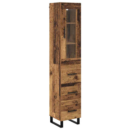Credenza Legno vecchio 34,5 x 34 x 180 cm Legno multistrato
