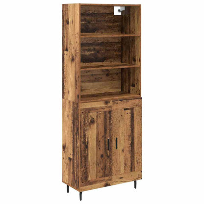 Credenza Legno vecchio 69,5 x 34 x 180 cm