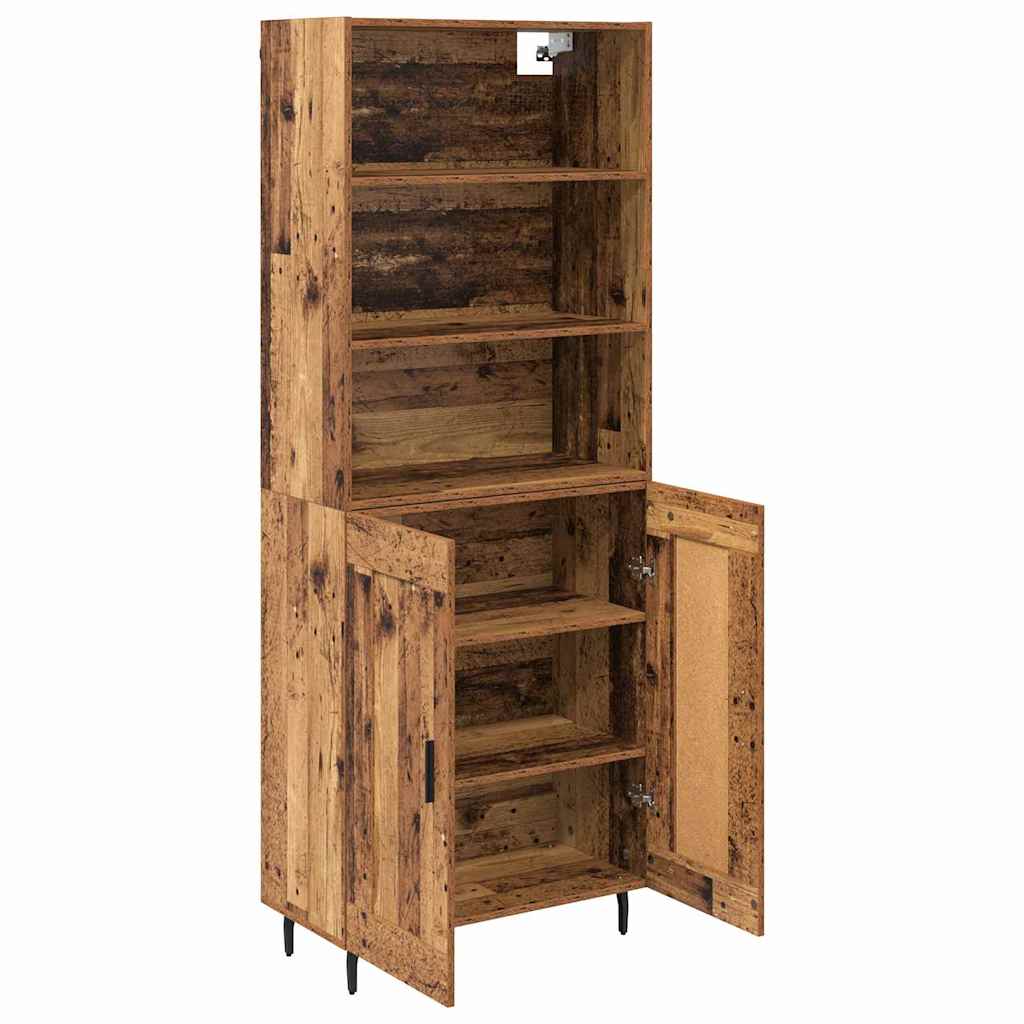 Credenza Legno vecchio 69,5 x 34 x 180 cm