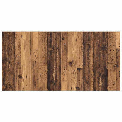 Testata con Comodino 3 pcs Legno vecchio Legno multistrato