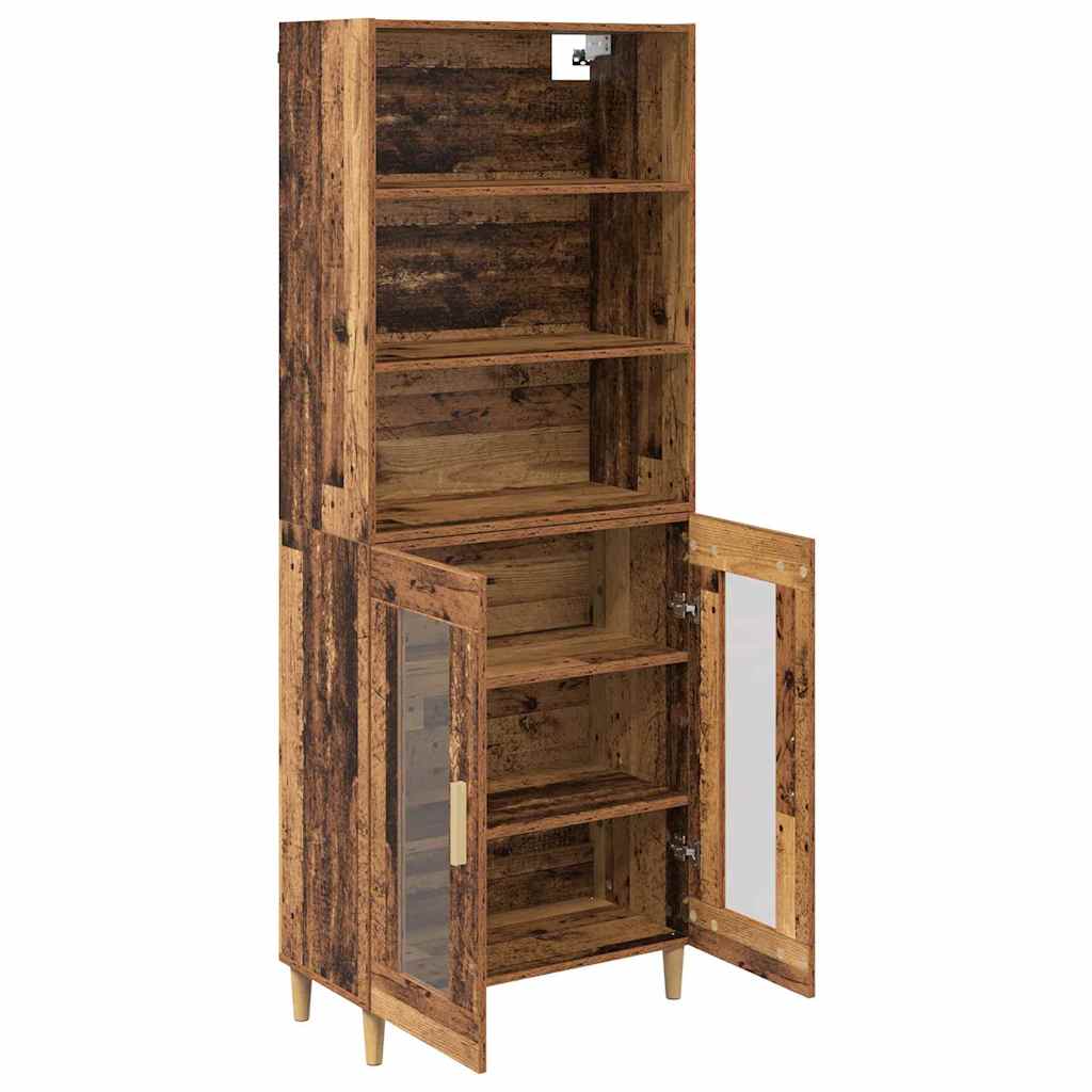 Credenza Legno vecchio 69,5 x 32,5 x 180 cm Legno multistrato