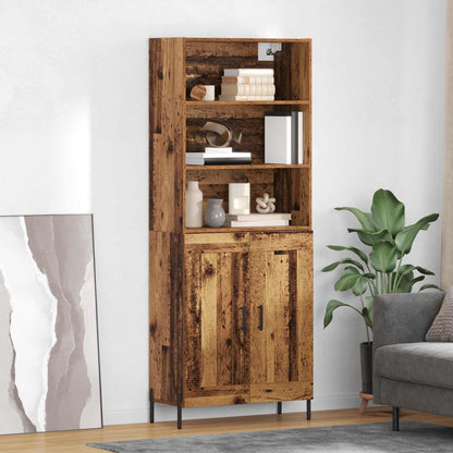 Credenza Legno vecchio 69,5 x 32,5 x 180 cm Legno multistrato