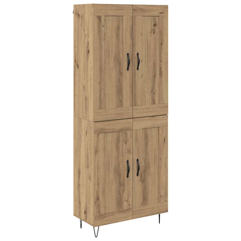 Credenza rovere artigianale 69,5 x 34 x 180 cm