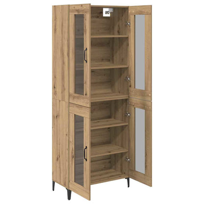 Credenza rovere artigianale 69,5 x 34 x 180 cm