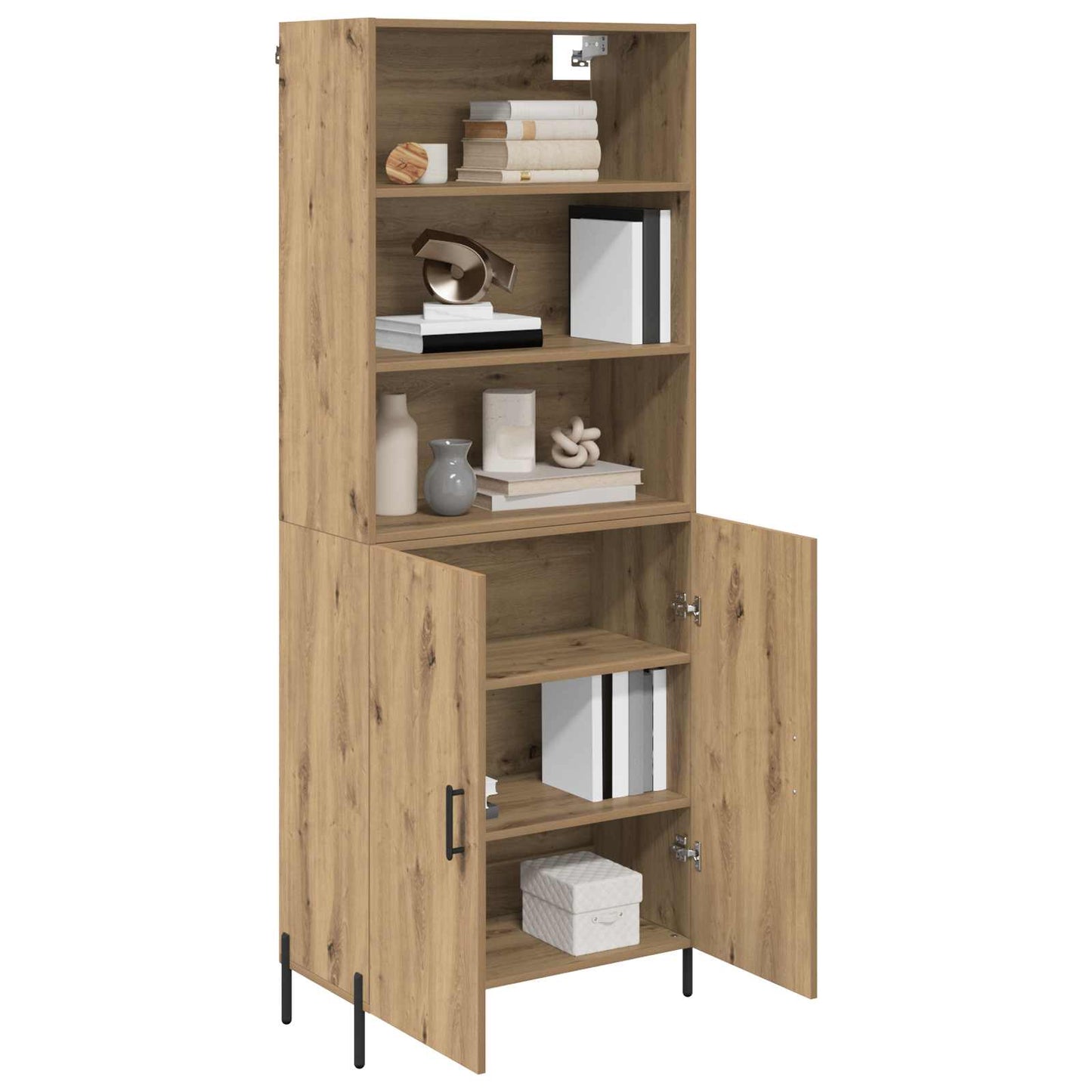 Credenza Rovere artigianale 69,5 x 32,5 x 180 cm