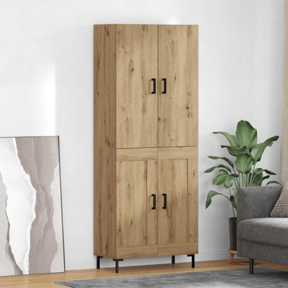Credenza rovere artigianale 69,5 x 34 x 180 cm