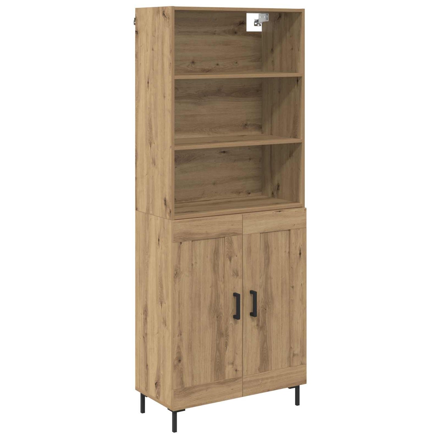 Credenza rovere artigianale 69,5 x 34 x 180 cm