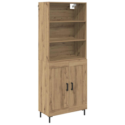 Credenza rovere artigianale 69,5 x 34 x 180 cm