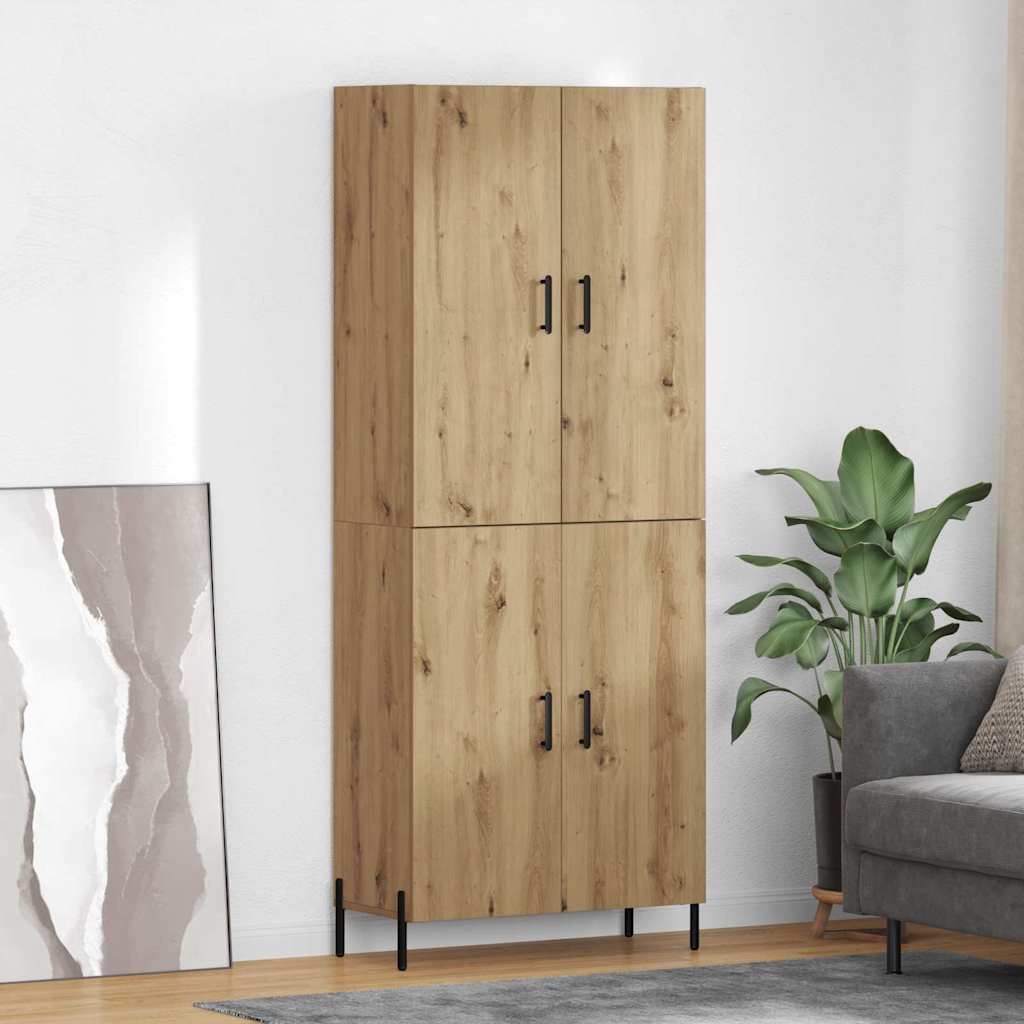 Credenza rovere artigianale 69,5 x 34 x 180 cm