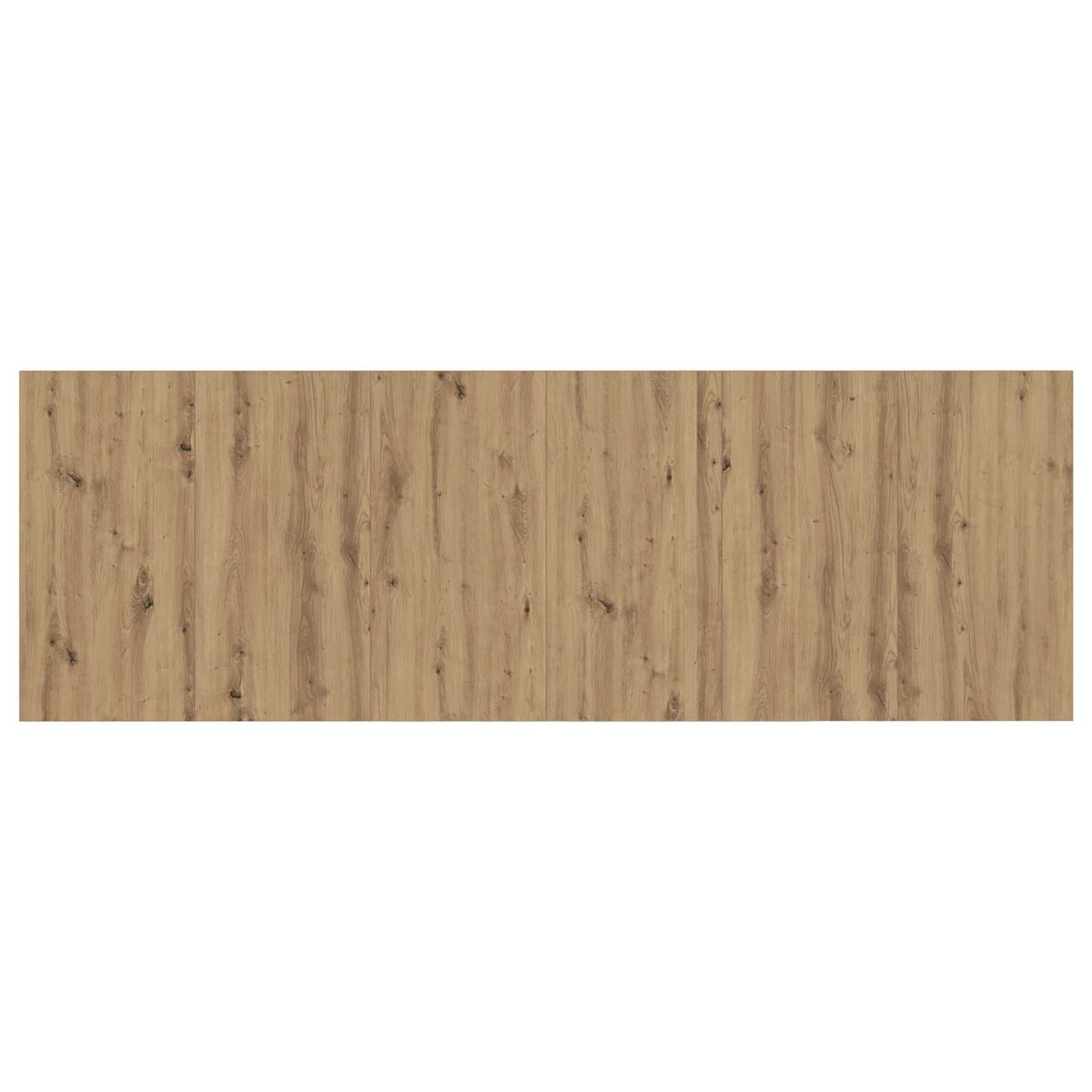 Testata con Comodino 3 pcs Rovere artigianale Legno multistrato