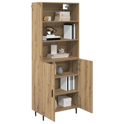 Credenza rovere artigianale 69,5 x 34 x 180 cm