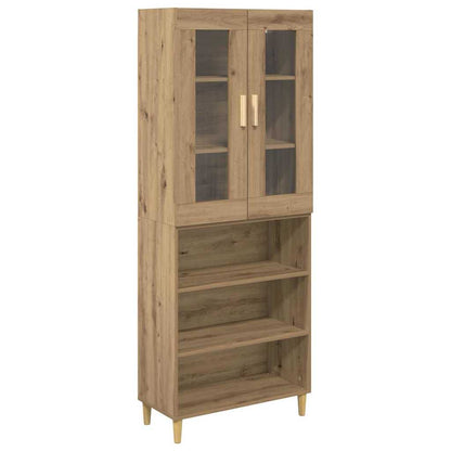 Credenza rovere artigianale 69,5 x 34 x 180 cm