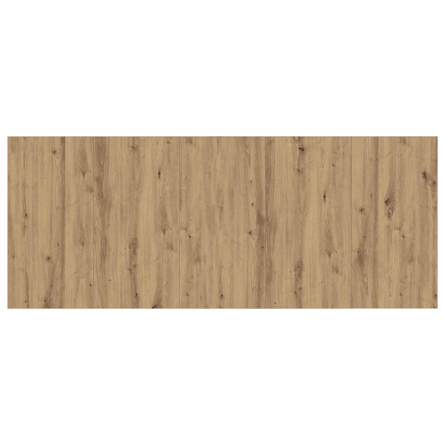 Testata con Comodino 3 pcs Rovere artigianale Legno multistrato