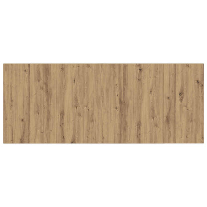 Testata con Comodino 3 pcs Rovere artigianale Legno multistrato