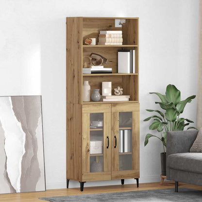 Credenza rovere artigianale 69,5 x 34 x 180 cm