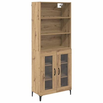 Credenza rovere artigianale 69,5 x 34 x 180 cm