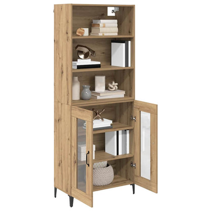 Credenza rovere artigianale 69,5 x 34 x 180 cm