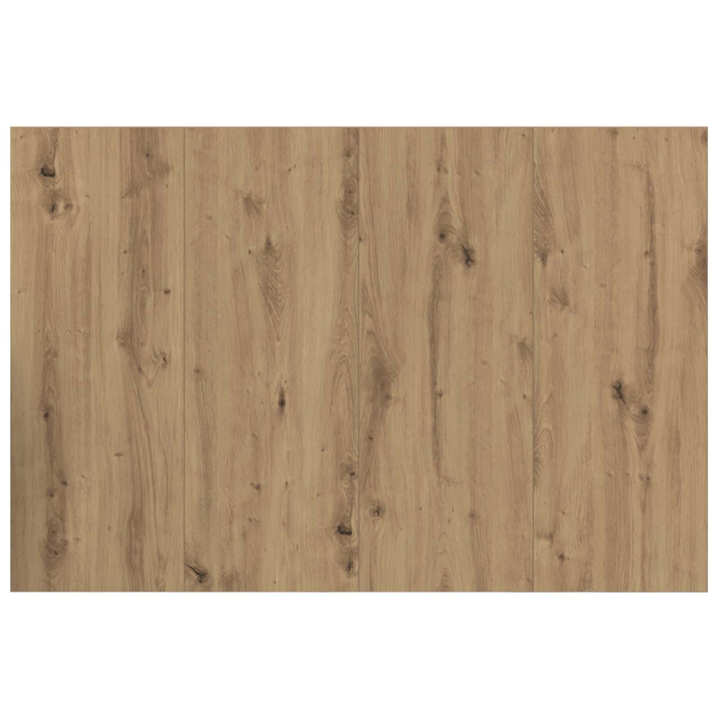 Testata con Comodino 3 pcs Rovere artigianale Legno multistrato