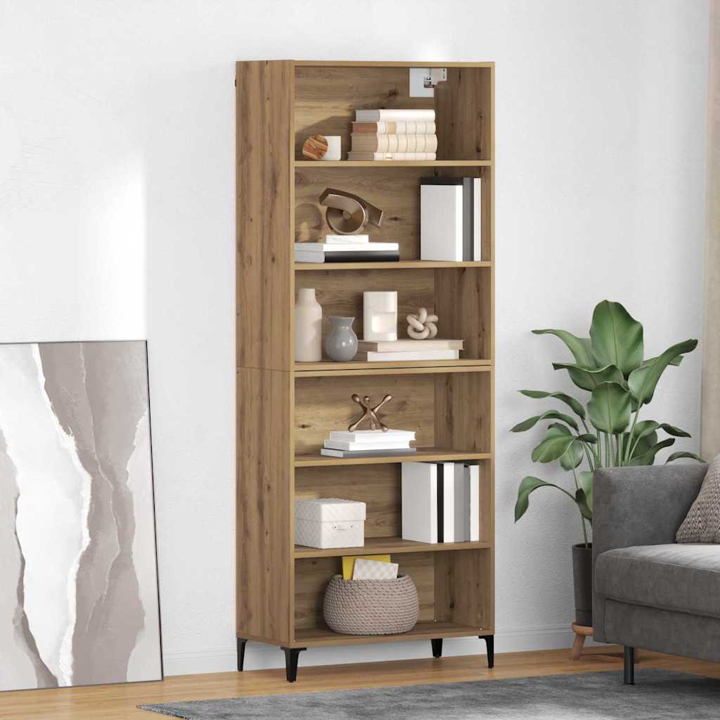 Credenza rovere artigianale 69,5 x 34 x 180 cm