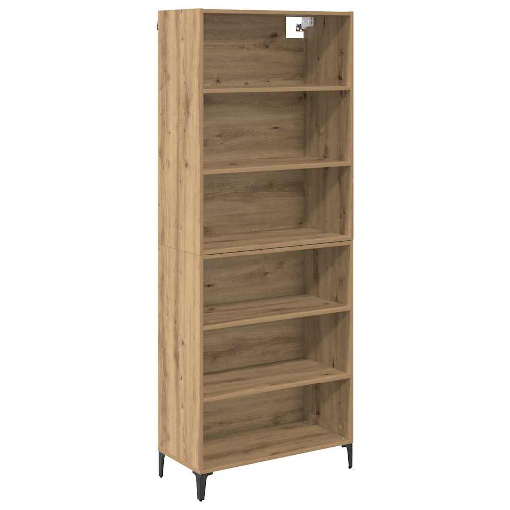 Credenza rovere artigianale 69,5 x 34 x 180 cm