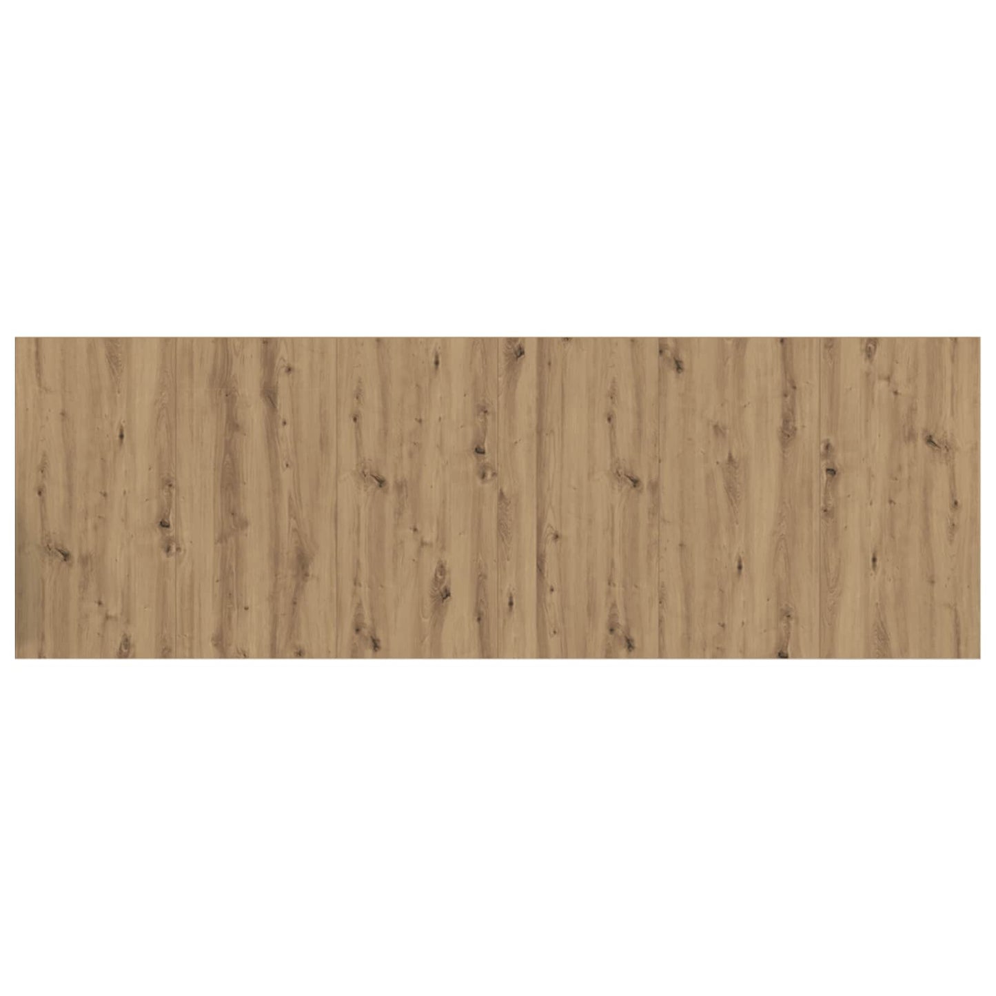 Testata con Comodino 3 pcs Rovere artigianale Legno multistrato