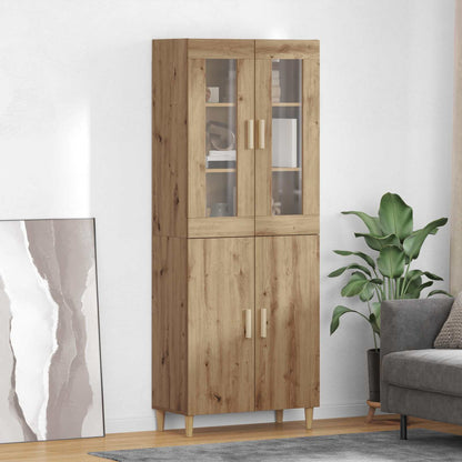 Credenza rovere artigianale 69,5 x 34 x 180 cm