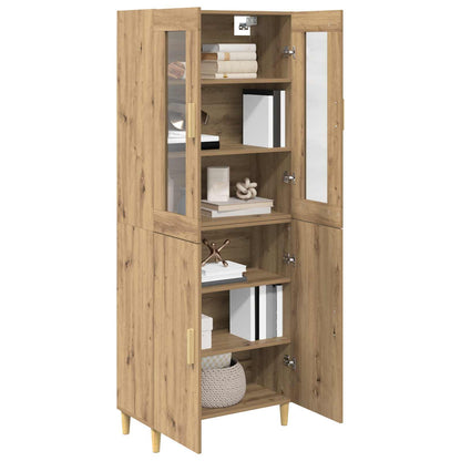 Credenza rovere artigianale 69,5 x 34 x 180 cm